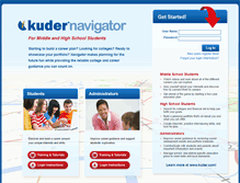 Tablet Screenshot of kudernavigator.com